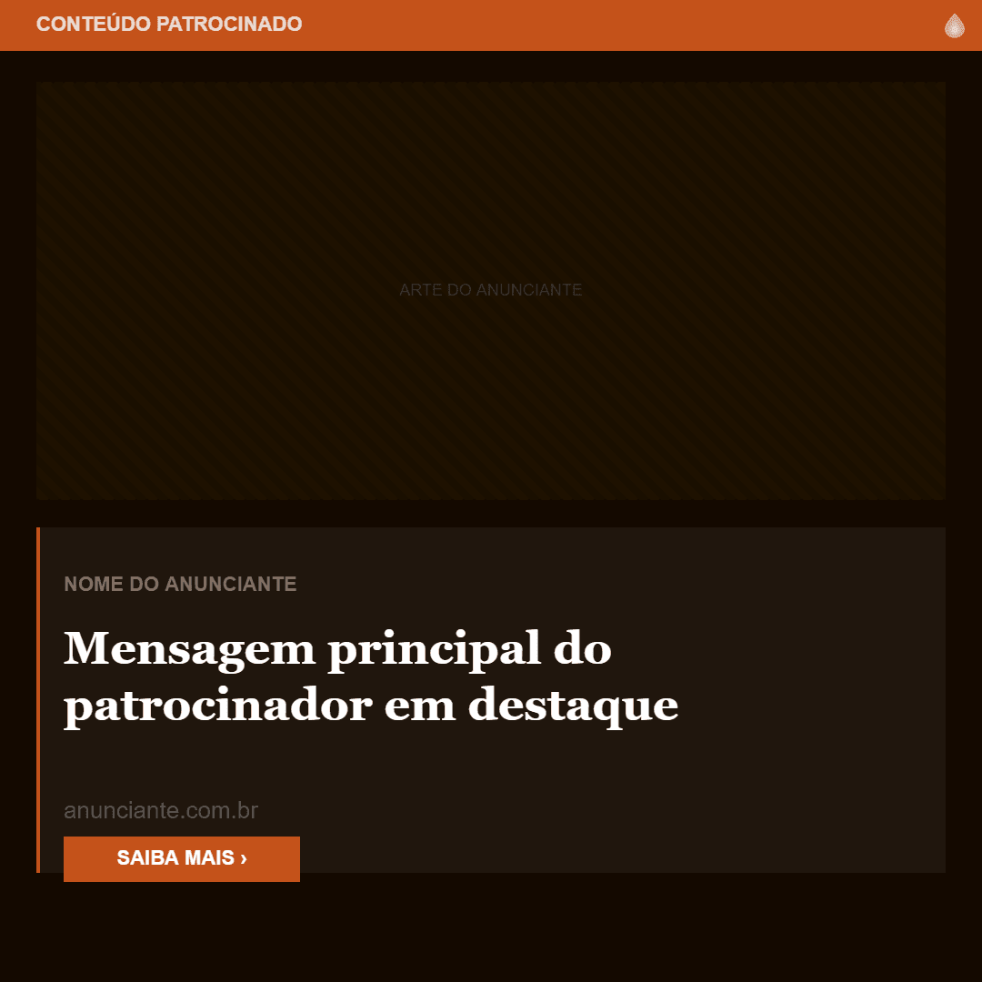 Template de publicidade Pinga Fogo Agreste